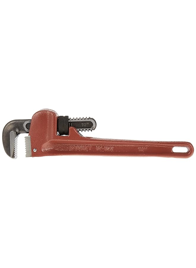 Stanley 250Mm Pipe Wrench Red 87 622 - Image 1