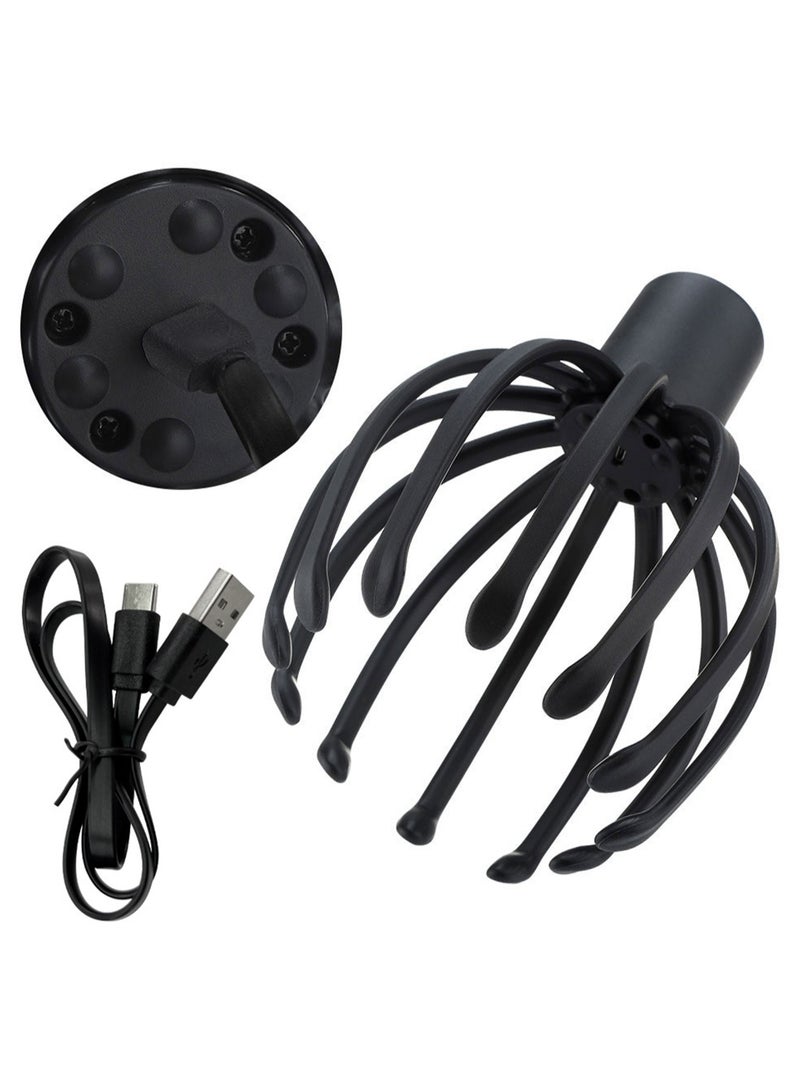 Multi-claw electric massager head scalp kneading massager octopus electric head massage claw - Image 2