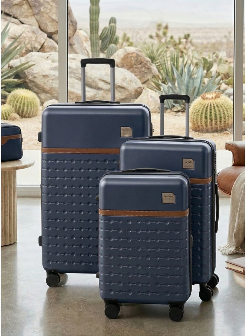 3-Piece Polycarbonate Hard Shell Luggage Set with TSA Lock & Spinner Wheels - Image 2