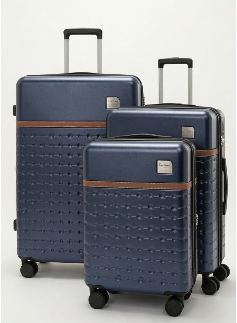 3-Piece Polycarbonate Hard Shell Luggage Set with TSA Lock & Spinner Wheels - Image 1