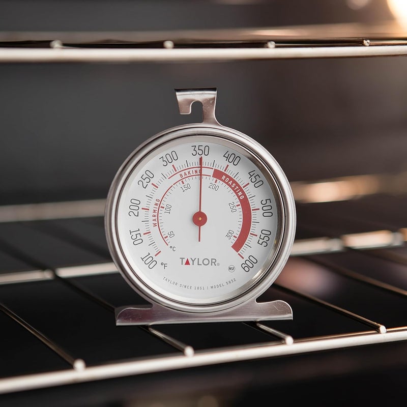 Taylor Precision Products 5932 Large Dial Kitchen Cooking Oven Thermometer, 3.25 Inch Dial, Stainless Steel - Image 5