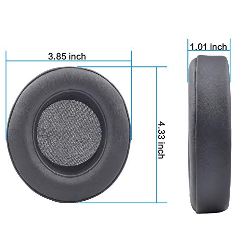 Sqrmekoko Kraken Pro V2 Replacement Earpad, Ear Pad Cushion Cover Compatible with Razer Kraken Pro V2 Gaming Headphone (Black) - Image 2