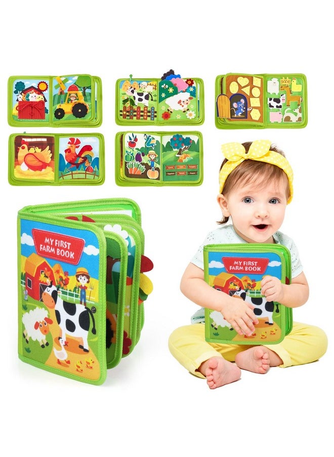 InkLab - Toddler Busy Board Ages 1-3, Baby Toys 12-18 Months, Sensory Toys For Kids With Autism, Preschool Learning Activities, Kids Ages 1-4 Activities Toy For Car Travel Airplane - Image 1