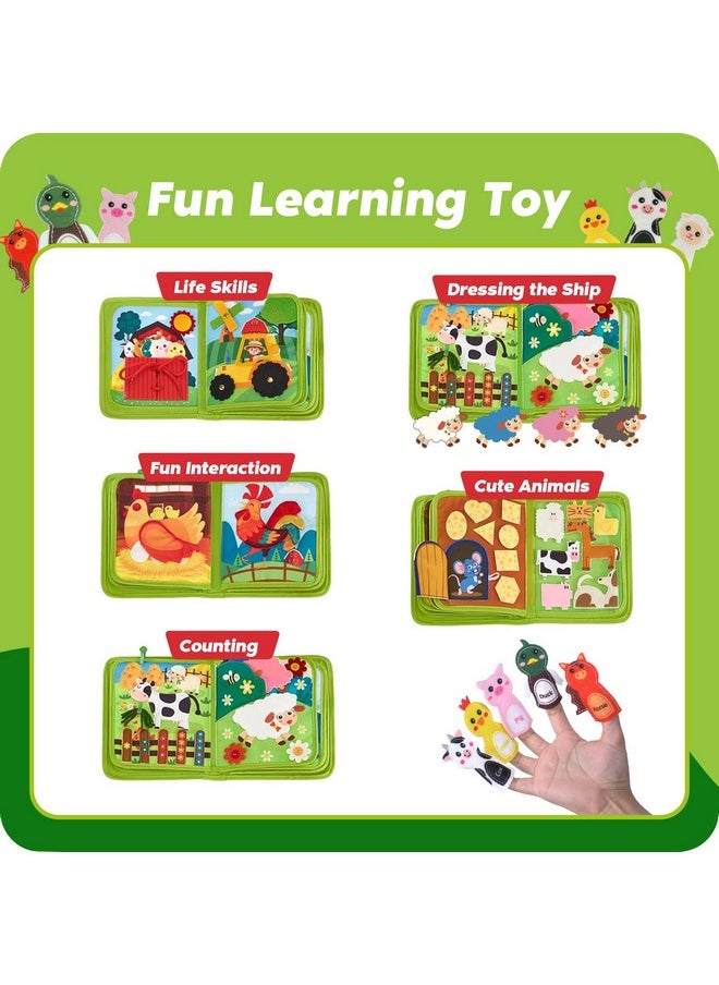 InkLab - Toddler Busy Board Ages 1-3, Baby Toys 12-18 Months, Sensory Toys For Kids With Autism, Preschool Learning Activities, Kids Ages 1-4 Activities Toy For Car Travel Airplane - Image 1