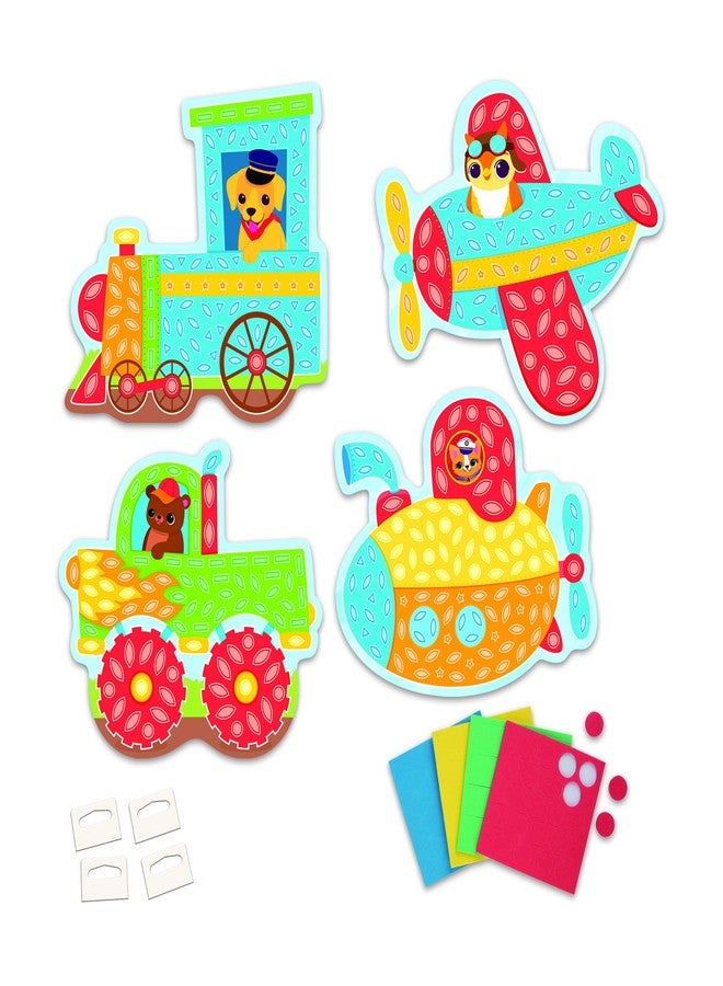 ORB My First Sticky Mosaics Vehicles - Image 4