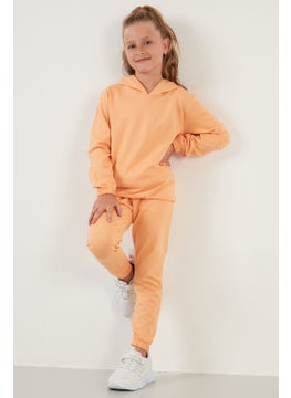 Lela Hooded 100% Cotton Kids Suit with Pockets Unisex Kids Suit 5922021  - Image 2