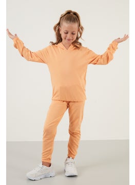 Lela Hooded 100% Cotton Kids Suit with Pockets Unisex Kids Suit 5922021  - Image 4