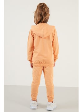 Lela Hooded 100% Cotton Kids Suit with Pockets Unisex Kids Suit 5922021  - Image 5