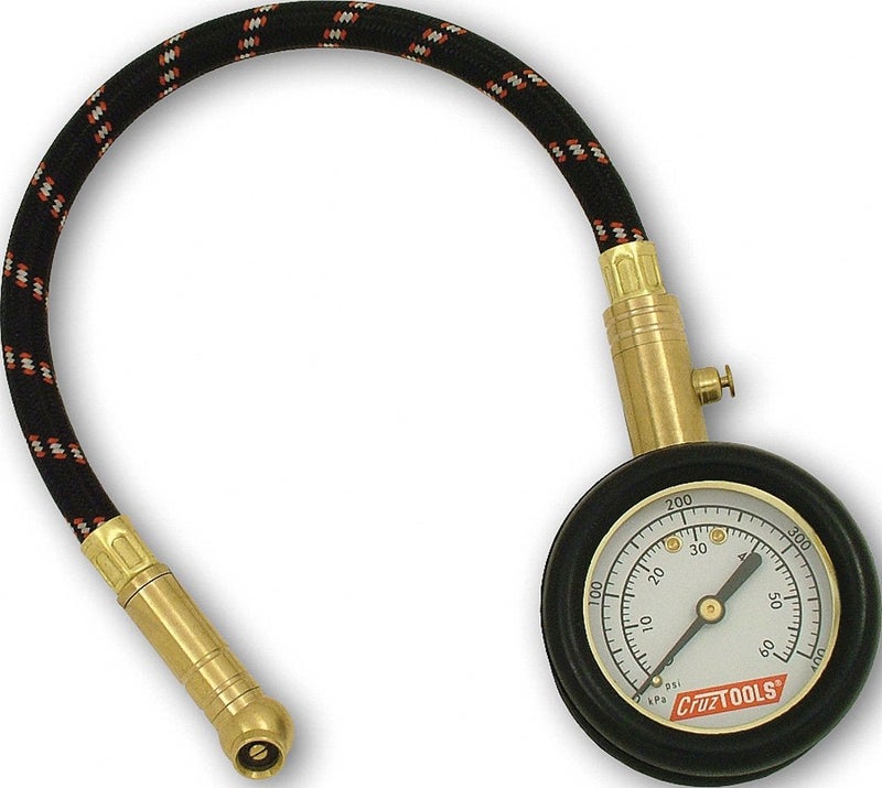 CruzTOOLS DTPG1 TirePro Dial Tire Gauge for Powersports , black - Image 4