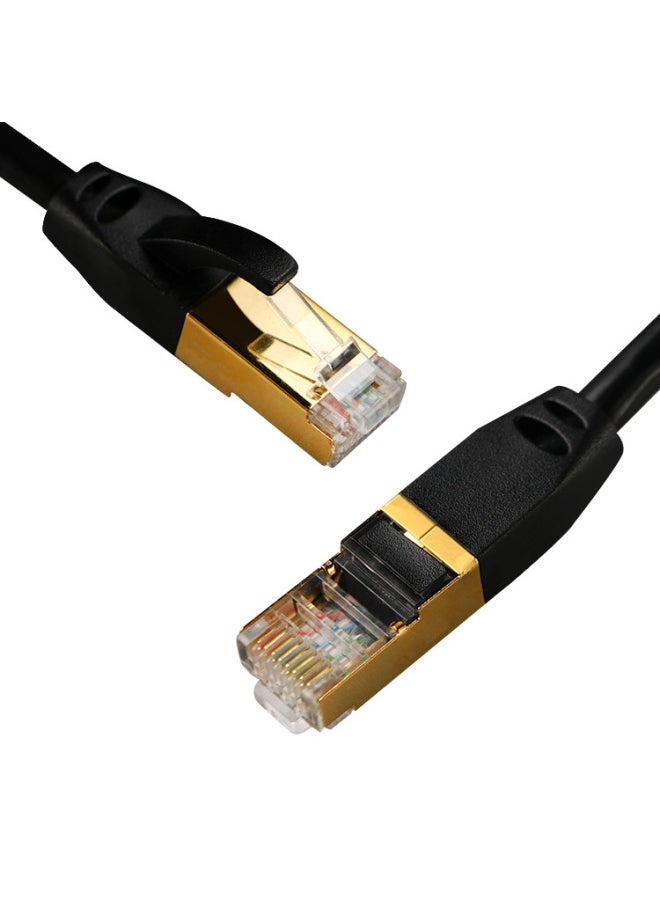 Generic Computer Jumper Gold-plated Crystal Head CAT6 Finished Network Cable CAT6E Connection Line Super Six Types Of Unshielded Network Cable-Line Length:0.5M  - Image 5
