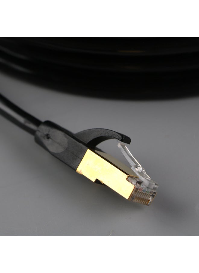 Generic Computer Jumper Gold-plated Crystal Head CAT6 Finished Network Cable CAT6E Connection Line Super Six Types Of Unshielded Network Cable-Line Length:0.5M  - Image 3