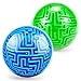 Hymaz 2 Pack 3D Puzzle Maze Ball Memory Sequential Gravity Cube Balls Educational Toys for Kids Teens Adults Hard Challenges Game Lover Tiny Balls Brain Teasers Game Gifts - Image 3