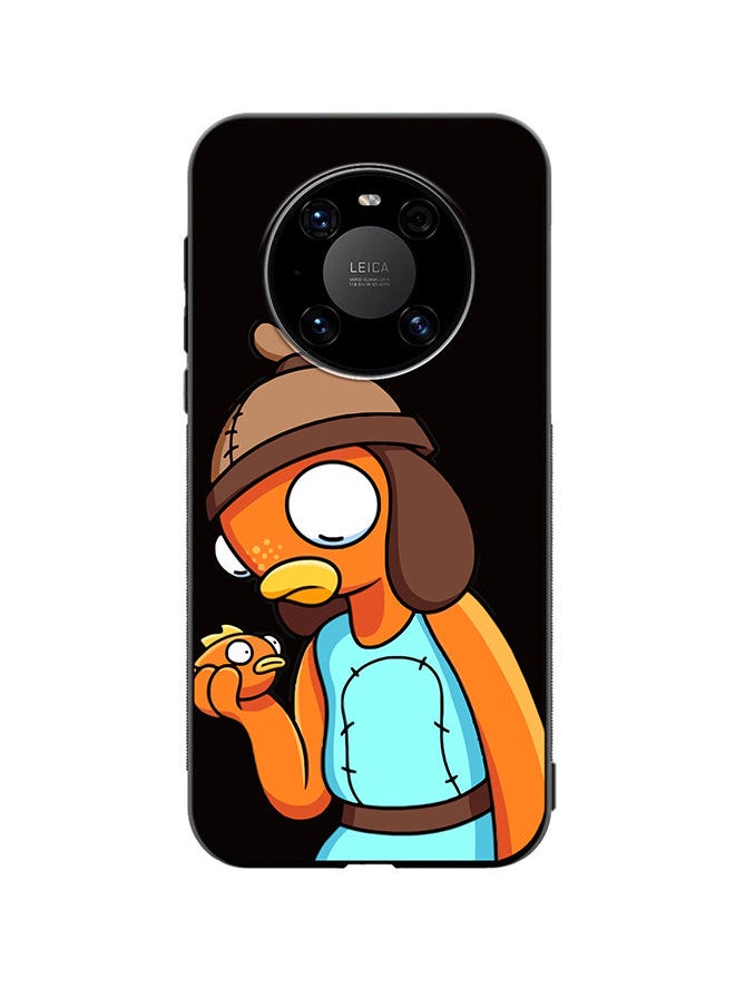 VR CREATIVE - Protective Case Cover For Huawei Mate 40 Funny Fishstick Design Multicolour - Image 1
