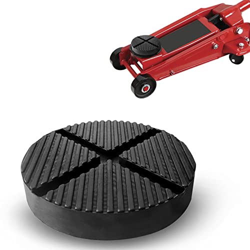 KEVWR 1 Pack Universal Floor Jack Pads, Jack Pad Adapter Pinch Weld Side Frame Rail Protector Puck/Pad, Car Lift Frame Rail Protection Accessories - Image 1