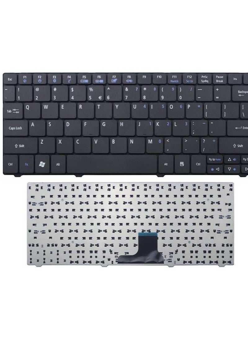 Generic - Laptop Keyboard Replacement for Acer Aspire One ZH7 ZA5 ZA3 SJM11 MS2298 P1VE6 AO751 AO751H 751 751H 753 753H AO753 AO753H Series - Image 1