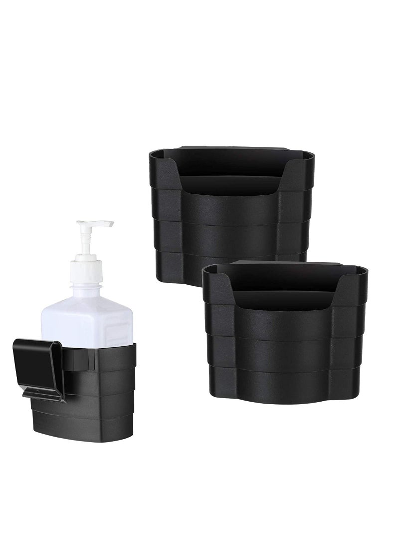 SYOSI 3 Pieces Door Pocket Hand Sanitizer Holders Plastic Car Hand Sanitizer Holders Seat Side Storage Holders Car Pocket Phone Organizers Car Interior Console Accessories for Vehicle Car SUV Truck Bus - Image 1