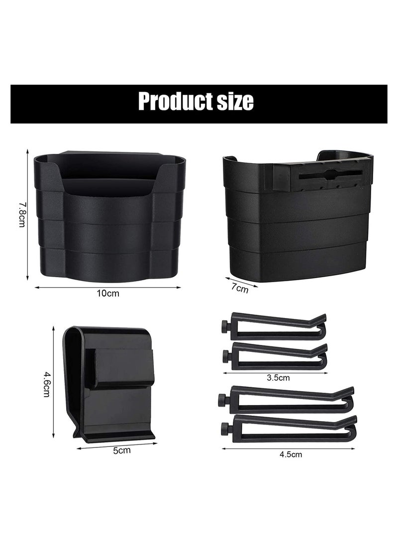 SYOSI 3 Pieces Door Pocket Hand Sanitizer Holders Plastic Car Hand Sanitizer Holders Seat Side Storage Holders Car Pocket Phone Organizers Car Interior Console Accessories for Vehicle Car SUV Truck Bus - Image 3