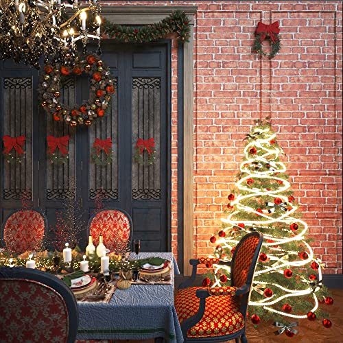 Naphite Red Brick Peel and Stick Wallpaper 3D Faux Brick Contact Paper for Cabinets/Drawers Self Adhesive Removable Wallpaper Wrapping Paper Backsplash Fireplace Kitchen Waterproof 17.7inW 197inL - Image 3