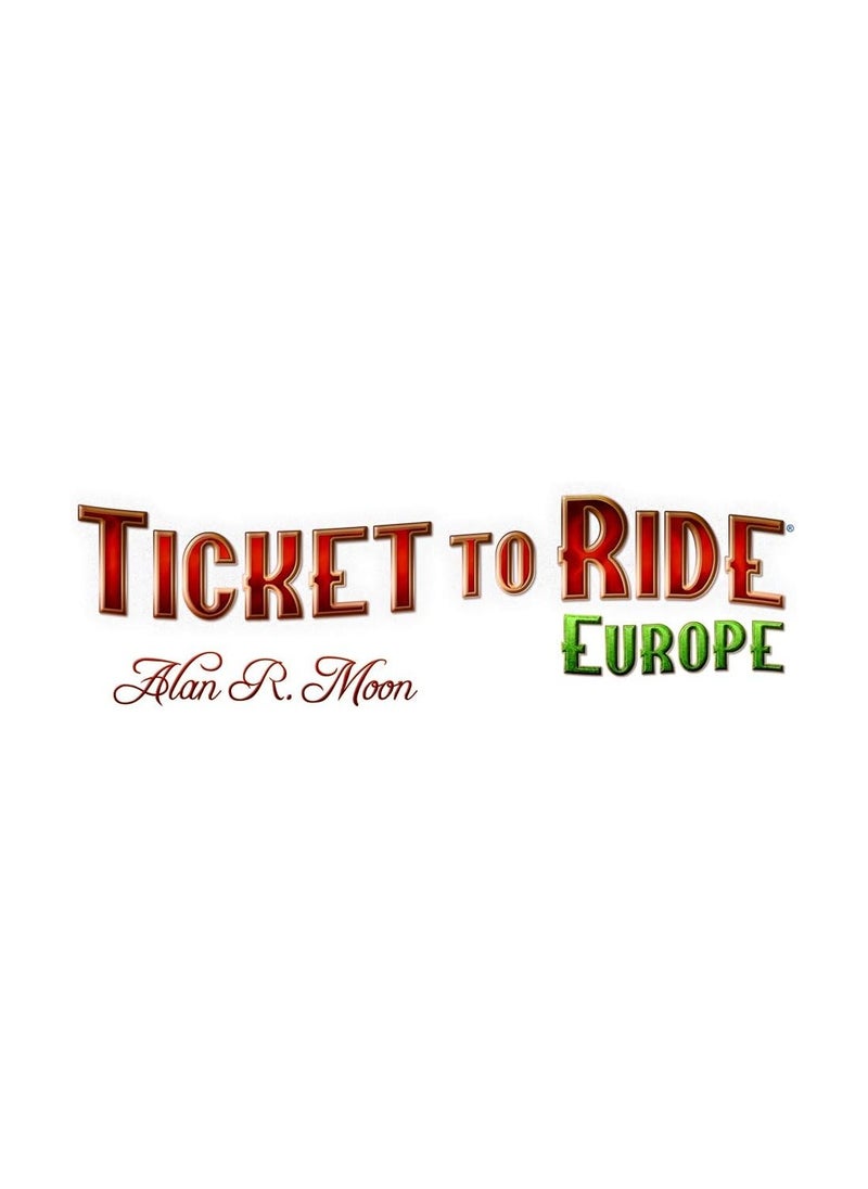 Generic - Ticket to Ride : Europe - A Board Game by Days of Wonder 2-5 Players - Board Games for Family 30-60 Minutes of Gameplay Games for Family Game Night For Kids and Adults Ages 8 plus English Version - Image 1