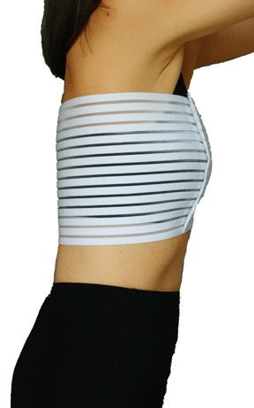 Alpha Medical Elasto-Fit Adjustable Breast and Chest Compression Wrap – Premium Support and Comfort for Post-Surgical Recovery. L0220 (Small) - Image 5