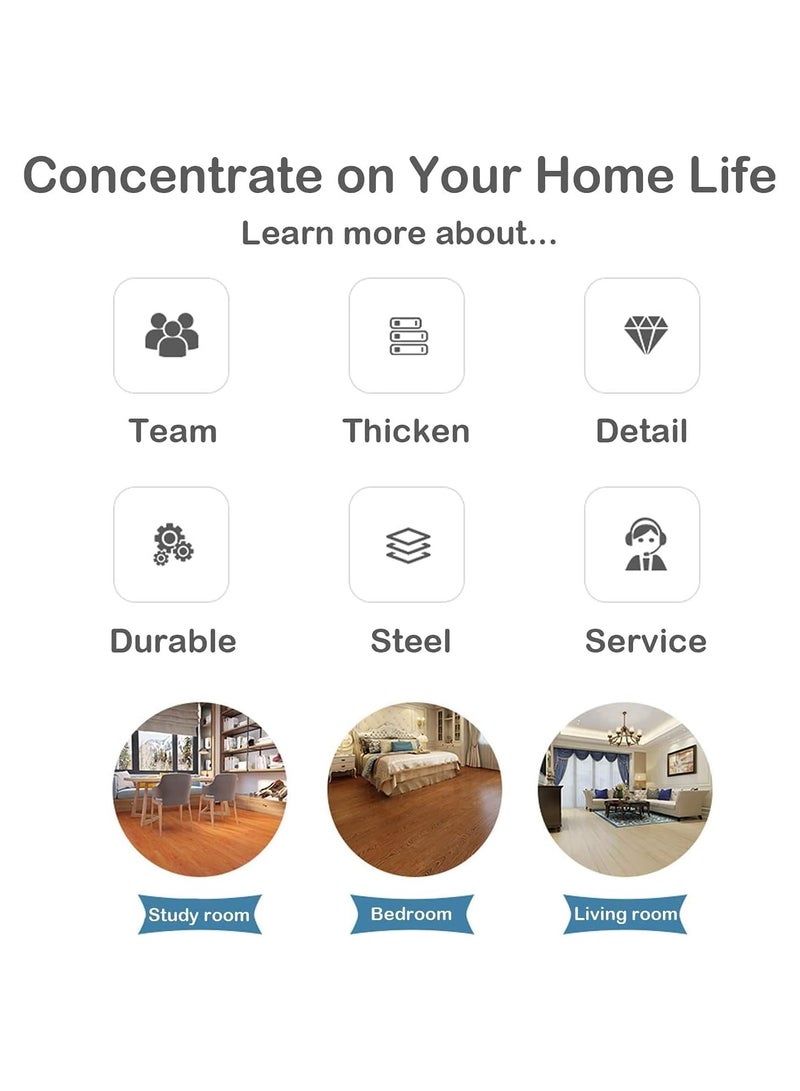 AGD Study desk with storage shelving unit suitable for home and office in modern black style - Image 5