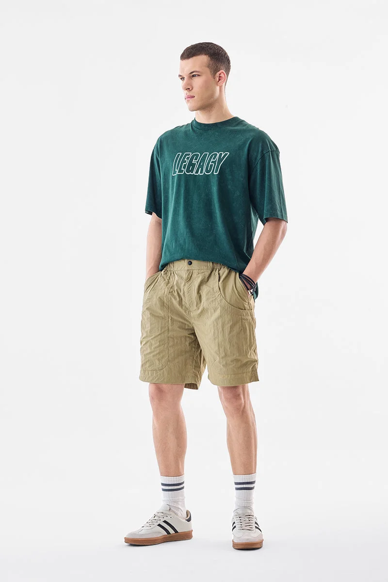 SNITCH شورتات واسعة من النايلون بنسبة %