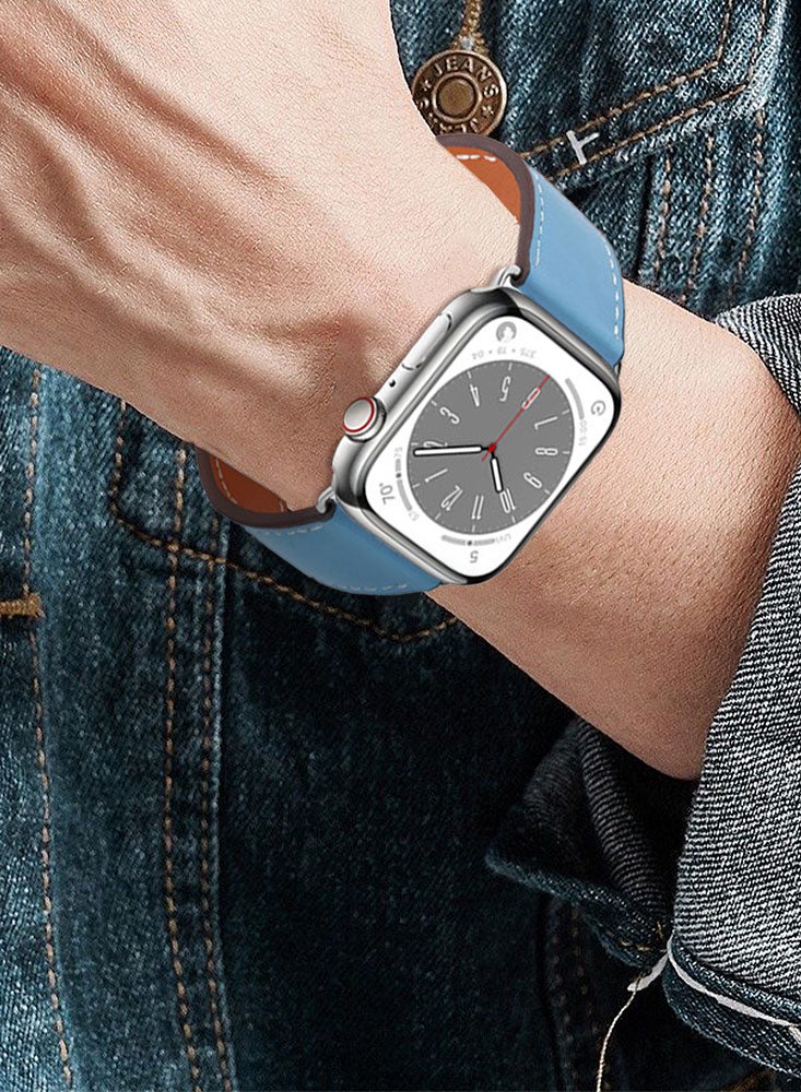 5pcs Watch Bands Replacement for Apple Watch Strap Compatible with Apple Watch 42/41/40/38mm Series 10/9/8/7/6/5/4/SE