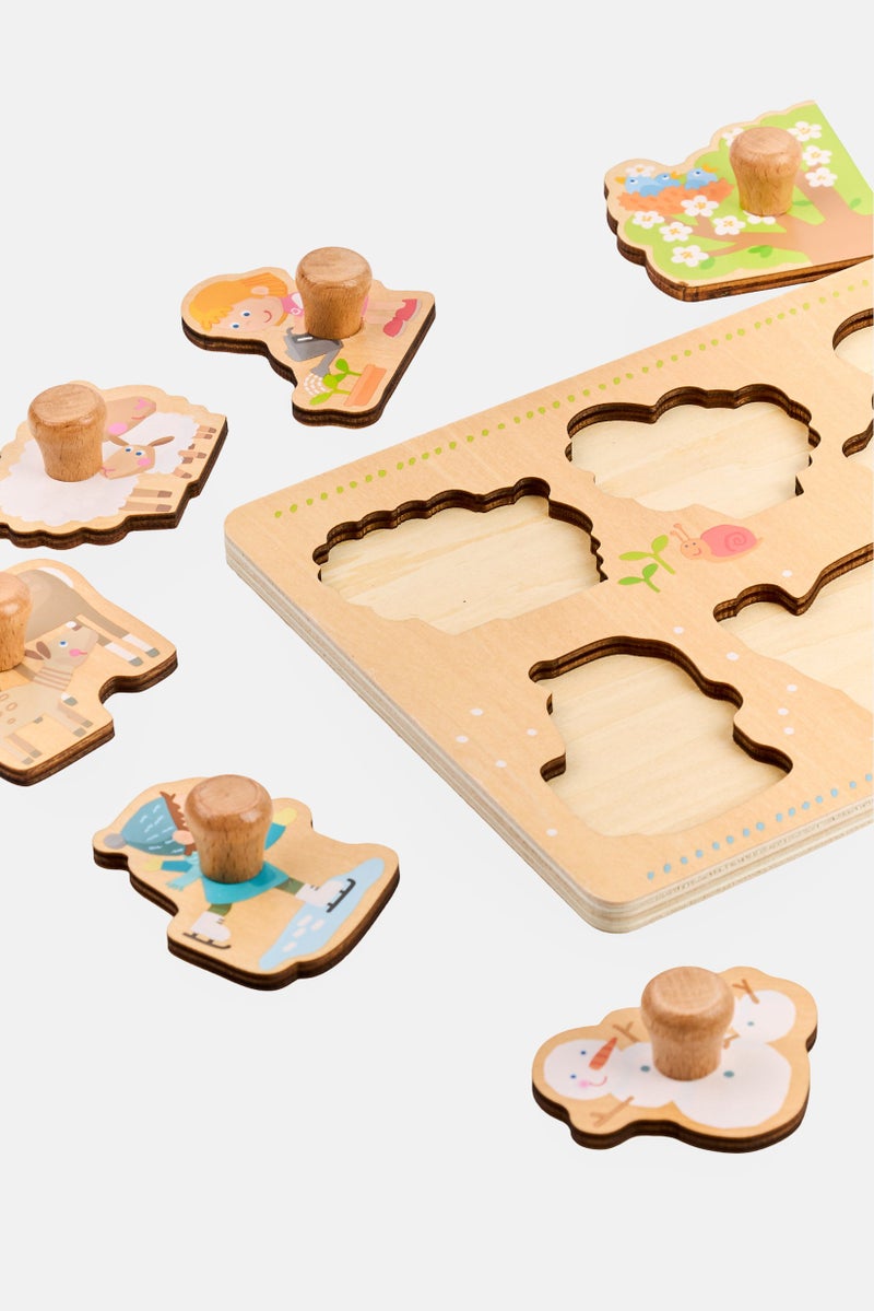 HABA Griffin Puzzle 4 Seasons 16 Pieces - Image 4