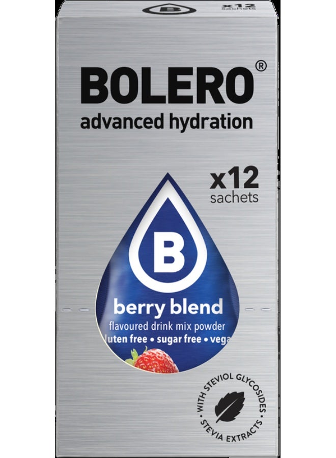 بوليرو منكهات الماء بوليرو - نكهة توت مشكل (12*3 جرام) - Image 1