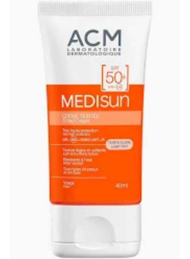 أيه سي أم ACM Medisun Light Tinted Cream SPF50+ 40ml