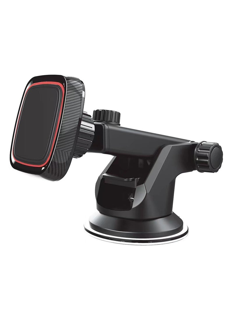 Car phone stand magnetic suction cup telescopic navigation stand - Image 1
