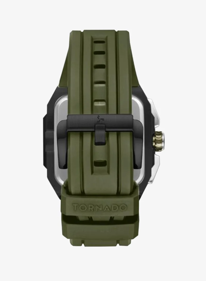Tornado  Men's FKM strap Multi Function Watch T26101-BFHH - 44mm mm for Men | Best Price UAE