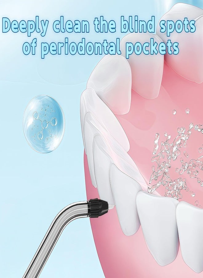 FUNSEE Replacement Head for COSLUS Water Flosser, Replacement Periodontal/Pocket Tips Oral Irrigator Jet Tip Only Compatible COSLUS C20 (F5020E, E40 (WFP14, C31 (F5023, C50, and C51 Water Flosser - Image 4