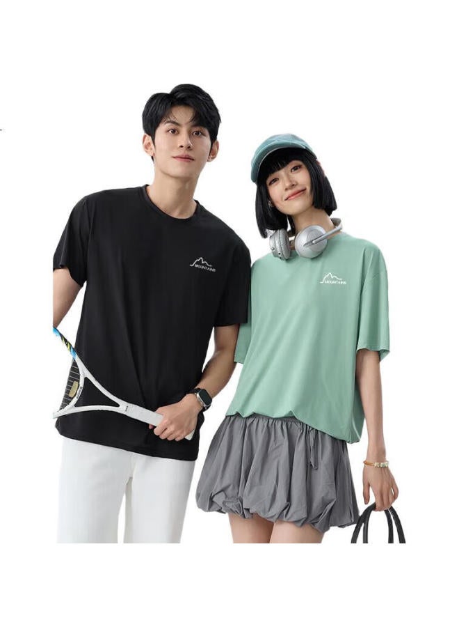 Baleno Men'S Short Sleeve T-Shirt Summer Youth Sports Breathable Ice Silk Mesh Quick-Drying Men'S Top Half Sleeve Clothing Summer Wear - Image 1