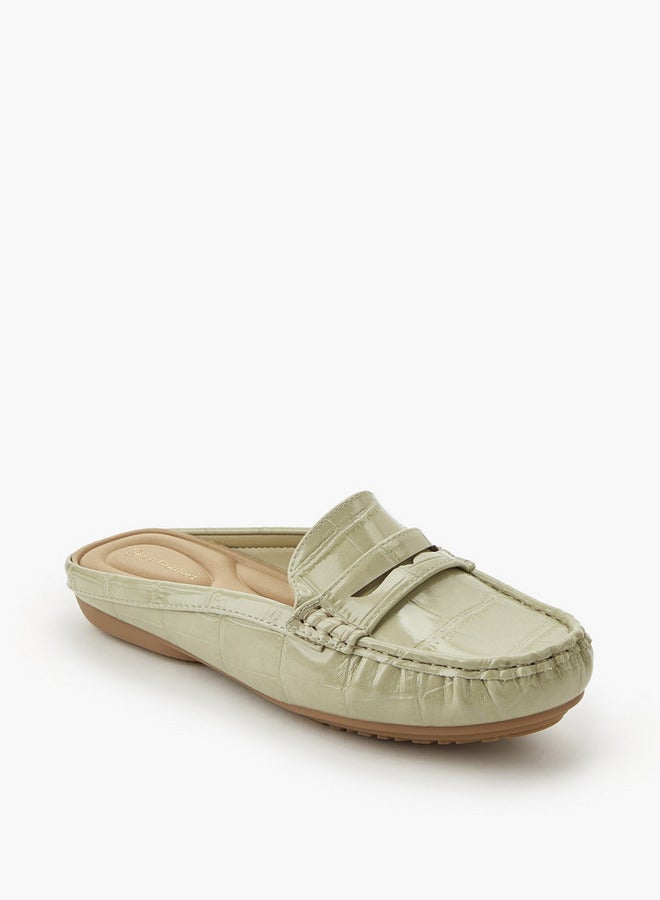 Le Confort Croco Mule - Image 1