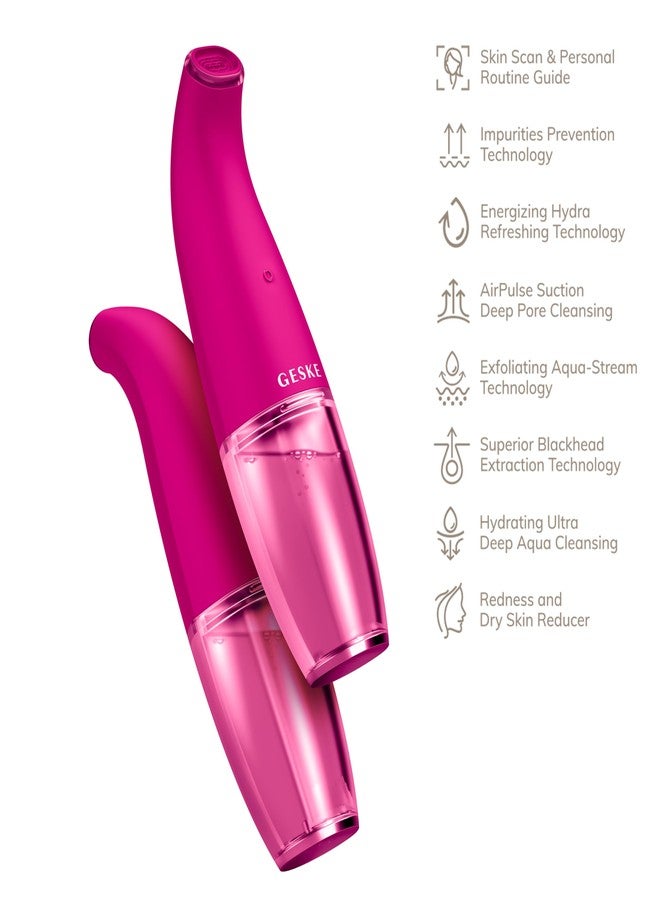 GESKE SmartAppGuided™ Aqua-Stream Face Cleanser | 8 in 1 | Deep Pore Cleansing | Impurities Prevention | Blackhead Extraction | Reduce Red & Dry Skin | Use with Our Aqua-Stream Solution - Image 4