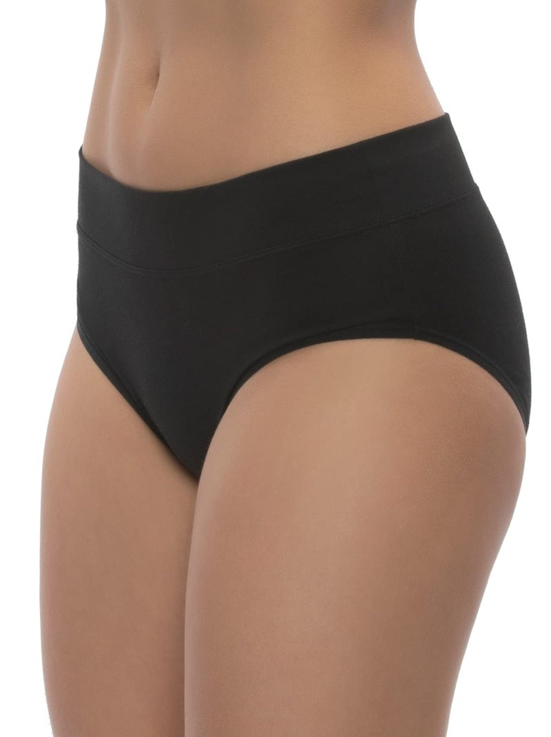Felina Pima Cotton Hipster - Seamless Cotton Underwear for Women - Soft and Breathable Womens Underwear Black - Image 3