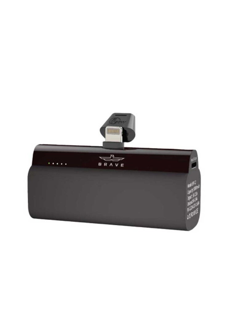 Brave Brave Pocket Mini Portable Power Bank 20W 5000mAh Black - Image 1