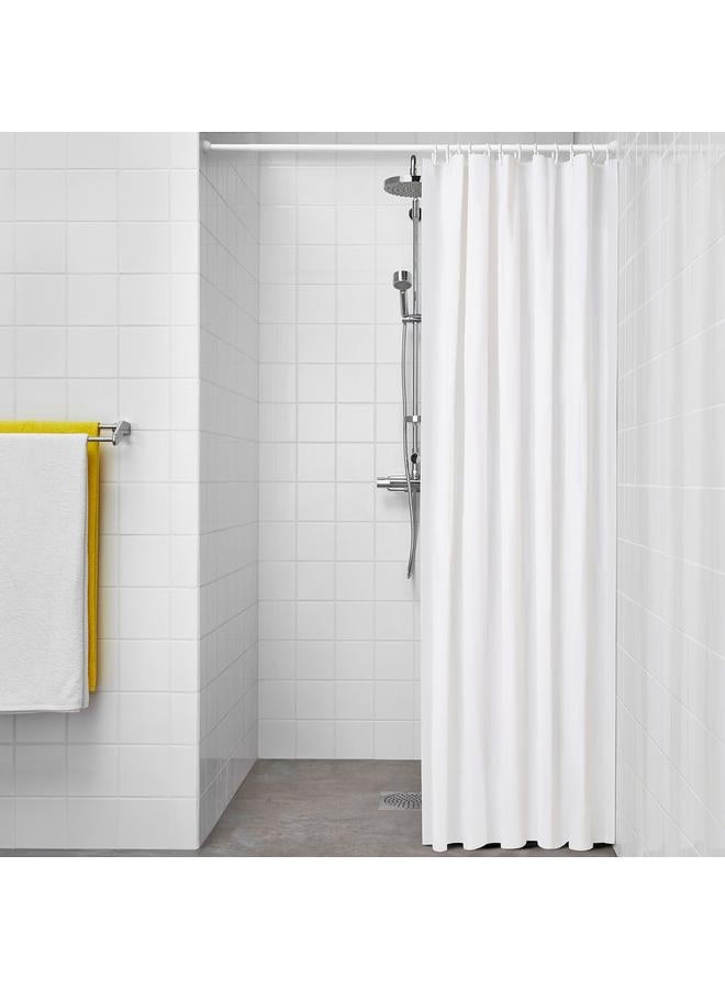 erorex Shower curtain, white, 180x200 cm - Image 2