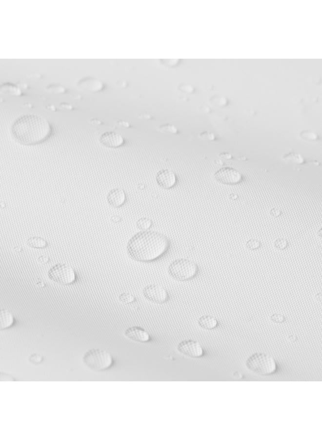 erorex Shower curtain, white, 180x200 cm - Image 4