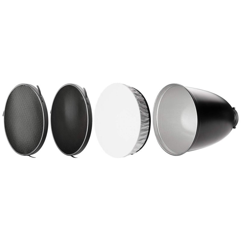 Westcott 45-Degree Deep Focus Reflector with Honeycomb Grids & Diffusion (Compatible with FJ400, Godox, and Bowens Mount) - Image 1