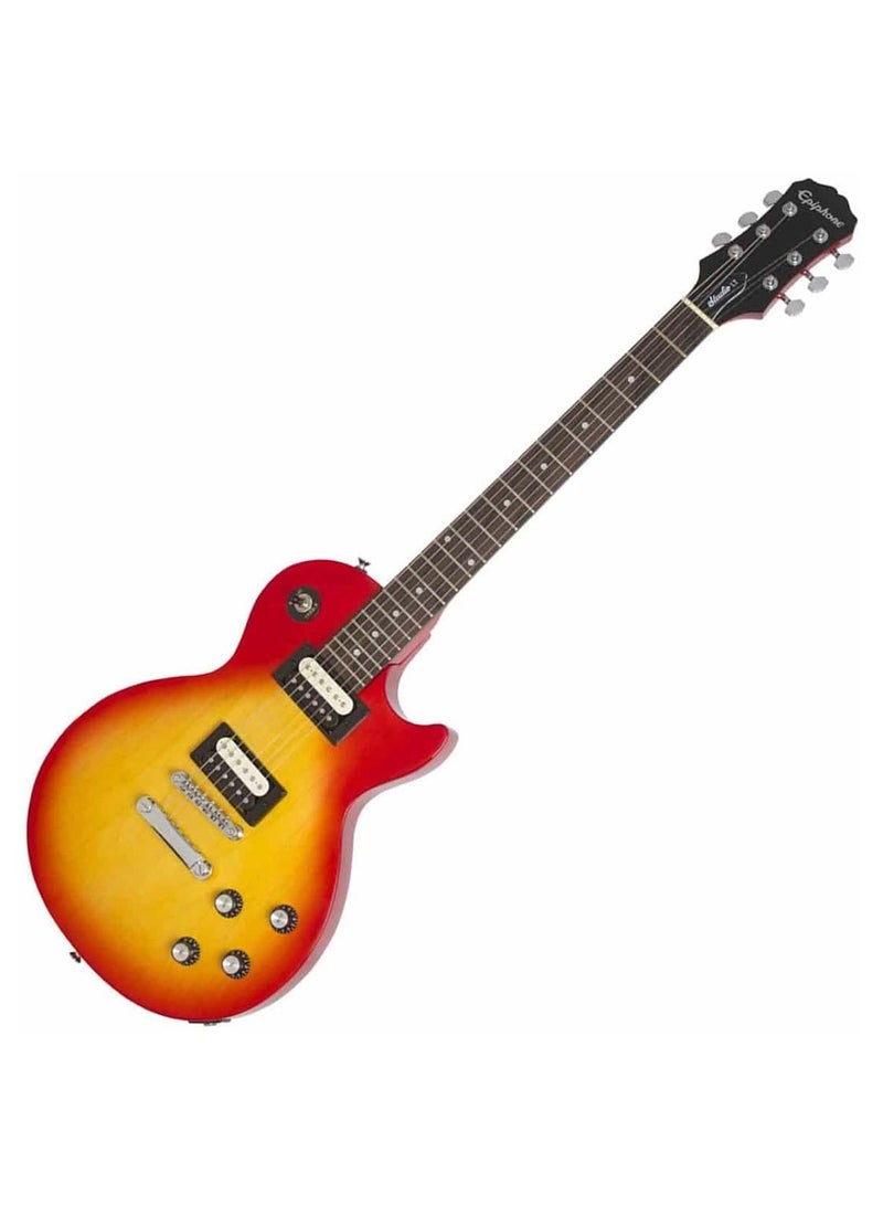 Epiphone Solidbody Electric Guitar with Mahogany Body, Mahogany Neck, Rosewood Fingerboard, and 2 Humbucking Pickups - Heritage Cherry Sunburst - Image 2