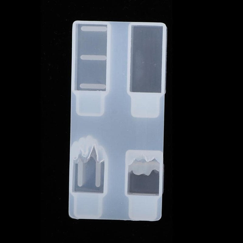 misppro Creative DIY Silicone Mold for USB Flash Disk Case - Resin Crafting Tools for Personalized USB Cover and Handmade Gifts - Image 3