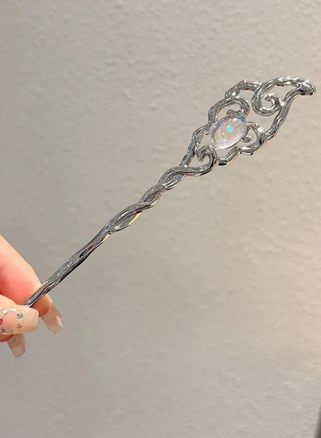 Take Two  Silver Embellished Hair Pin for Women | Best Price UAE