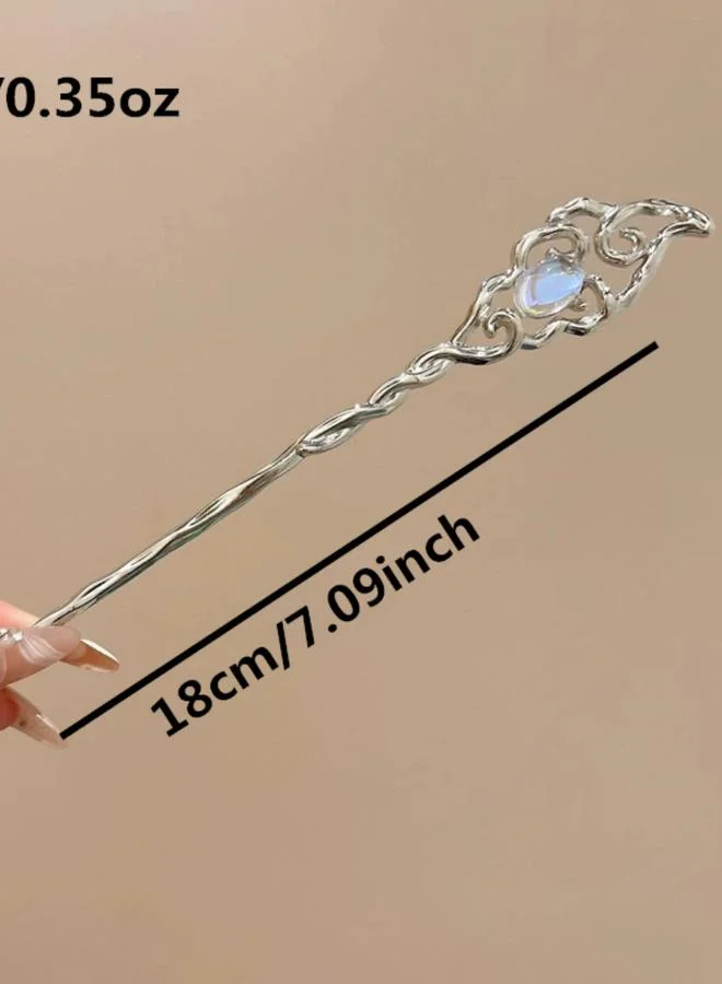 Take Two  Silver Embellished Hair Pin for Women | Best Price UAE
