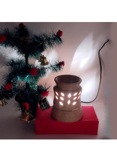 Oberlo Oberlo Cermic Electric Diffuser Pot with Aroma Oil RoseLemongrassLavendarAroma Oil Each 10 ml  - Image 4