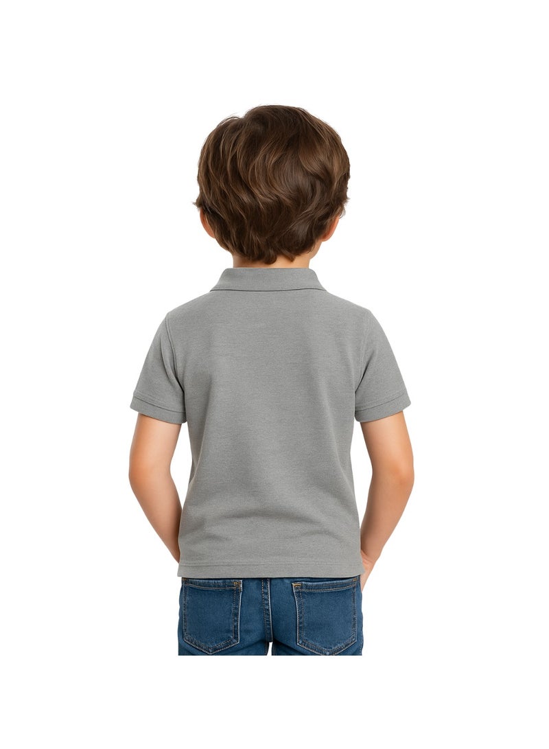 PRINTSHOP4ME Boys Kids Polo TShirt 230 GSM Pure Cotton Basic Colors - Image 5
