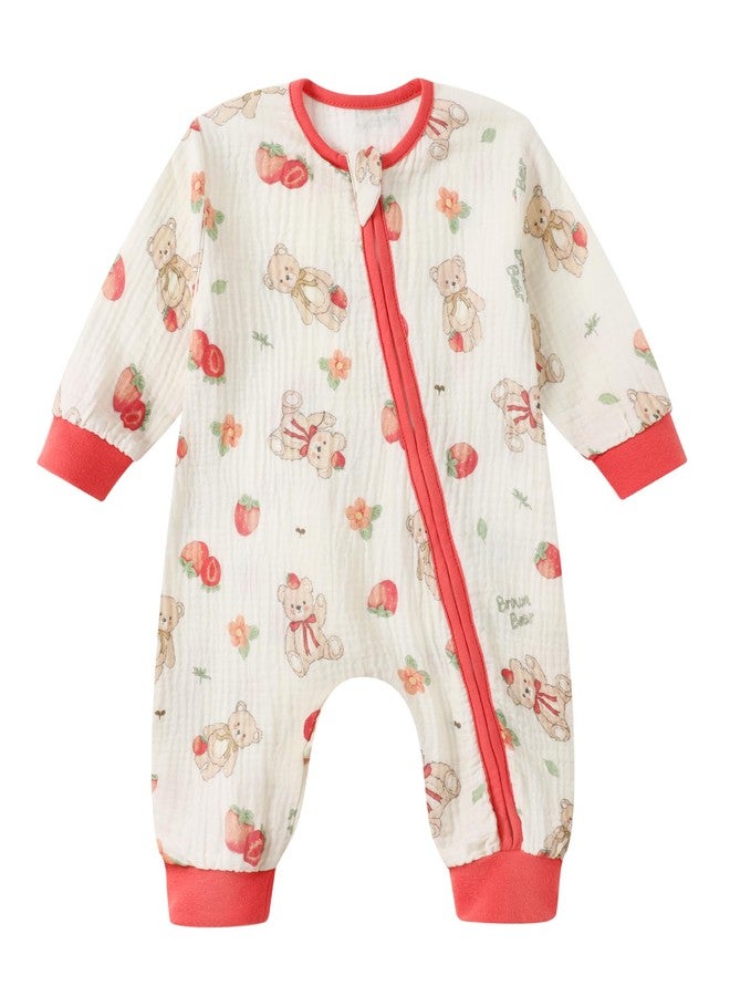 CARETOO Newborn Sleep Sack with Legs Baby Sleepsuit Sleeping Bag Infant Wearable Blanket for Long Sleeve Sleep Sack 0-3 Months - Image 1