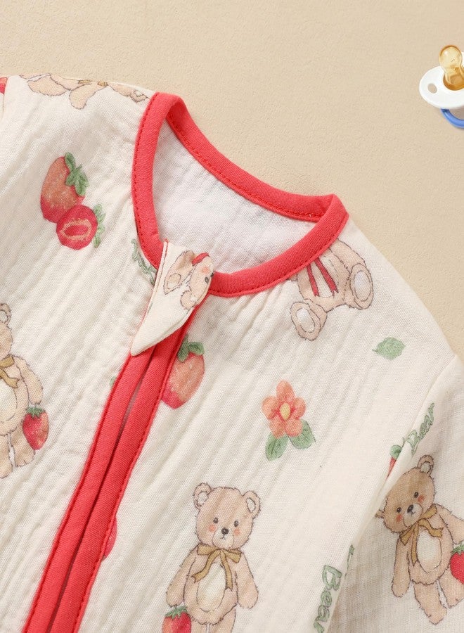CARETOO Newborn Sleep Sack with Legs Baby Sleepsuit Sleeping Bag Infant Wearable Blanket for Long Sleeve Sleep Sack 0-3 Months - Image 4