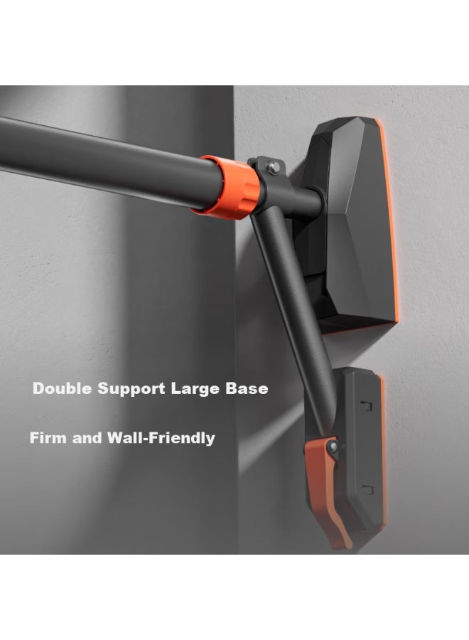 Keep بار سحب داخلي قابل للتعليق من Keep - بار واحد لفتحة الباب - دعم مقسم بقدميْن - متوسط وطويل - Image 2